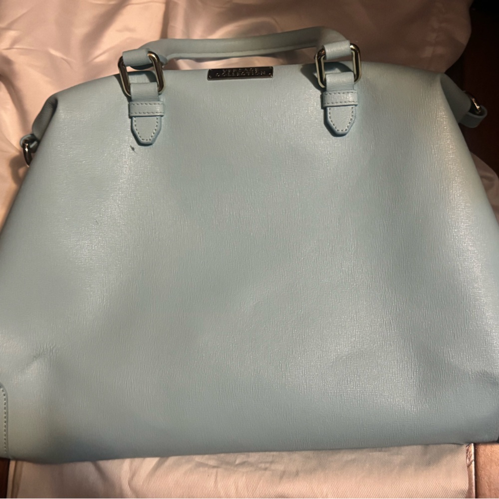 Versace Collection Light Blue Handbag